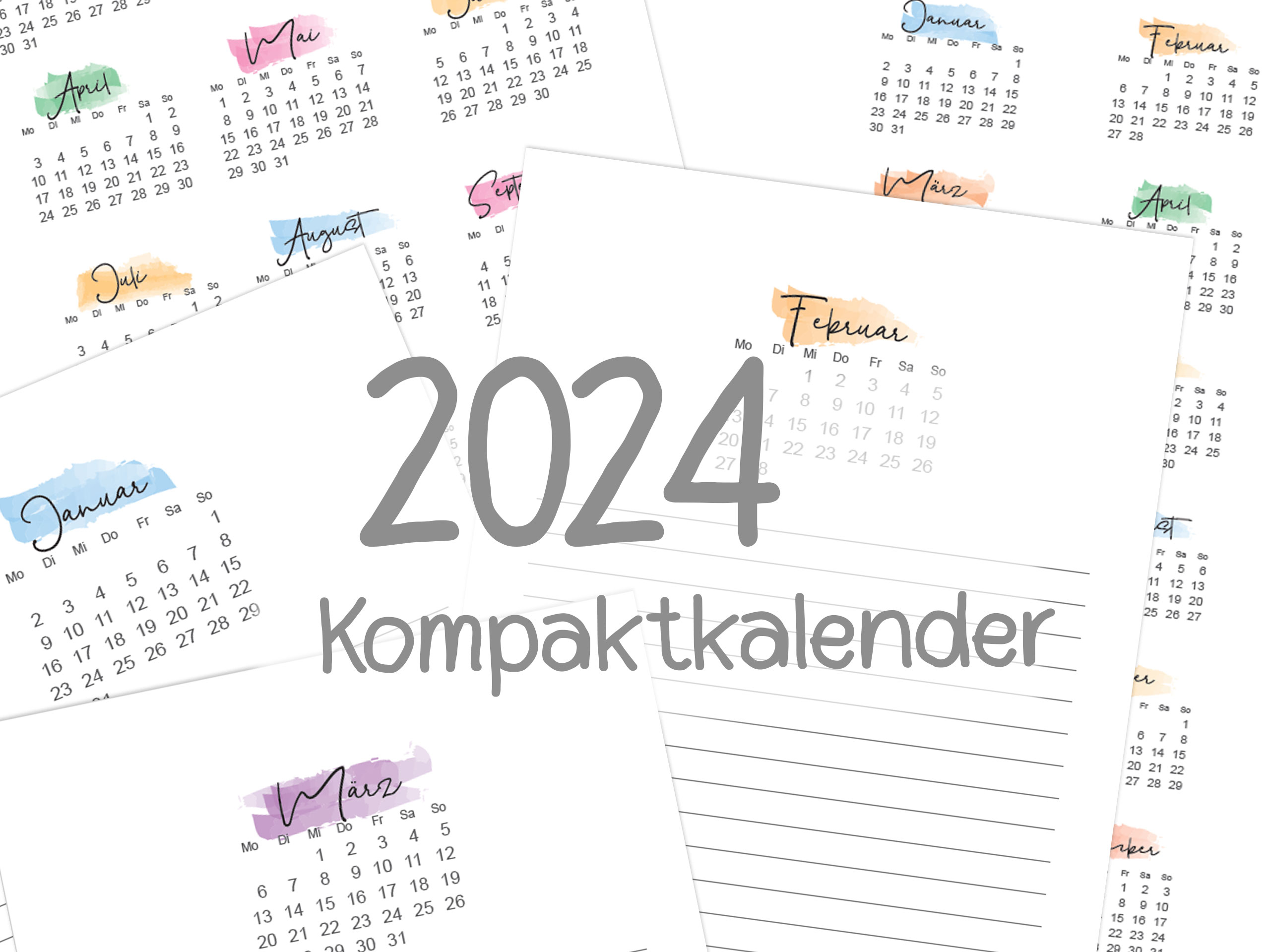 2024 Kompaktkalender