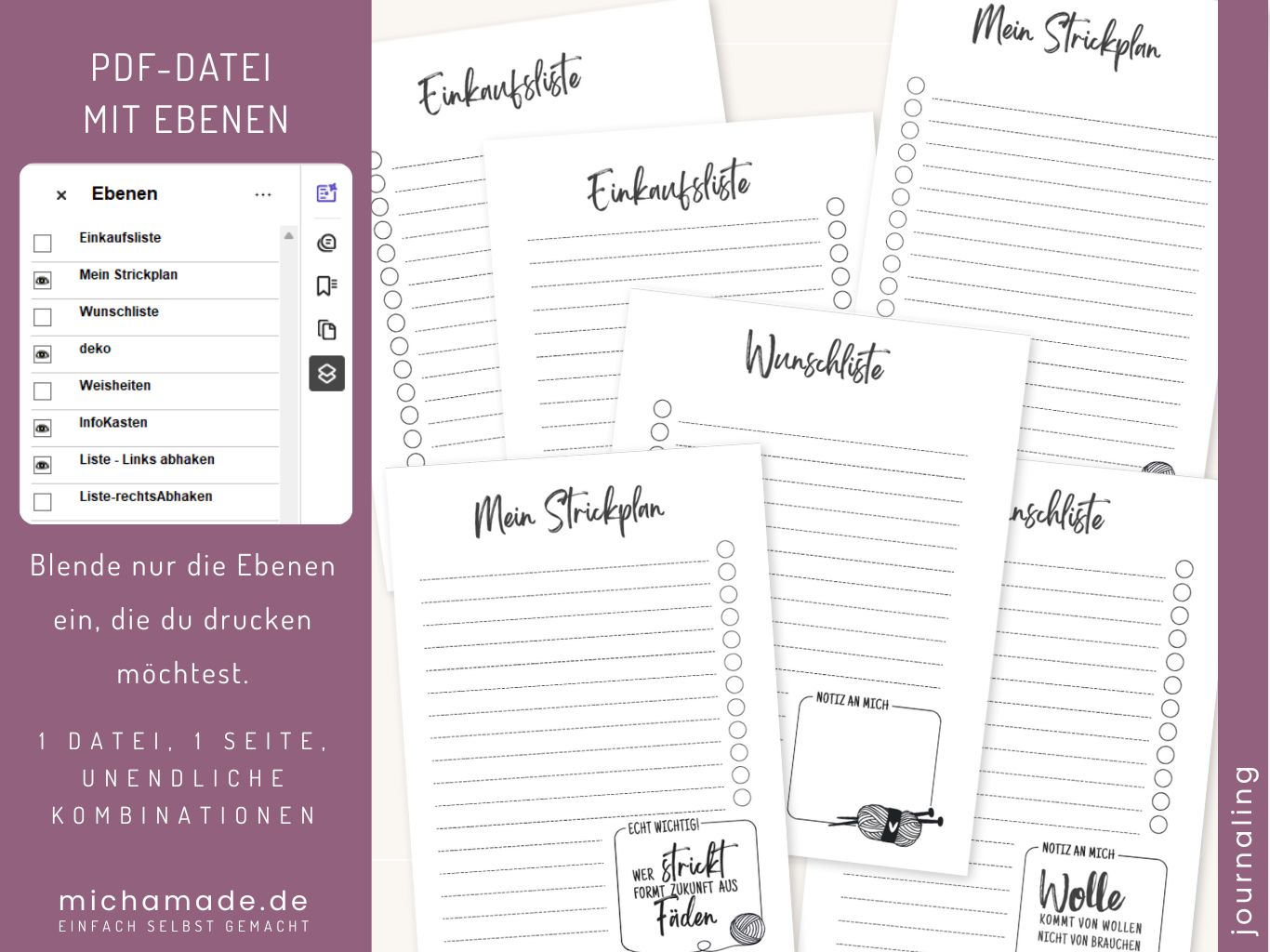 Journal Wunschliste