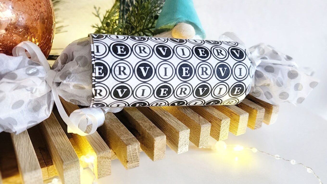 Adventskalender Zahl 4 – Muster zum Download & Bastelidee