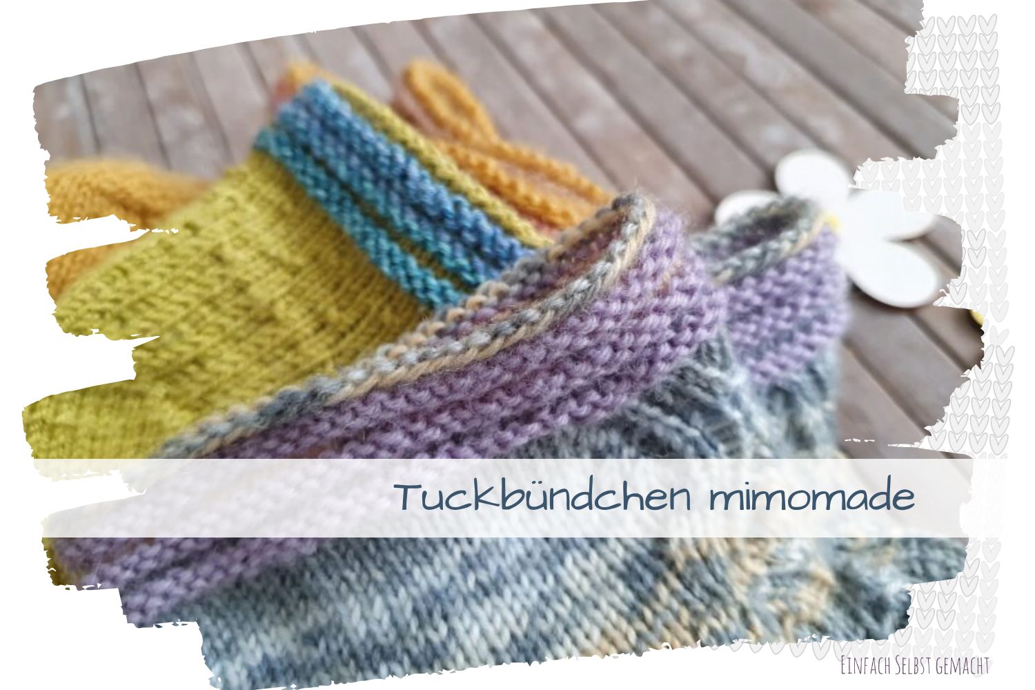 Sammelkarte Tuckbündchen mimomade