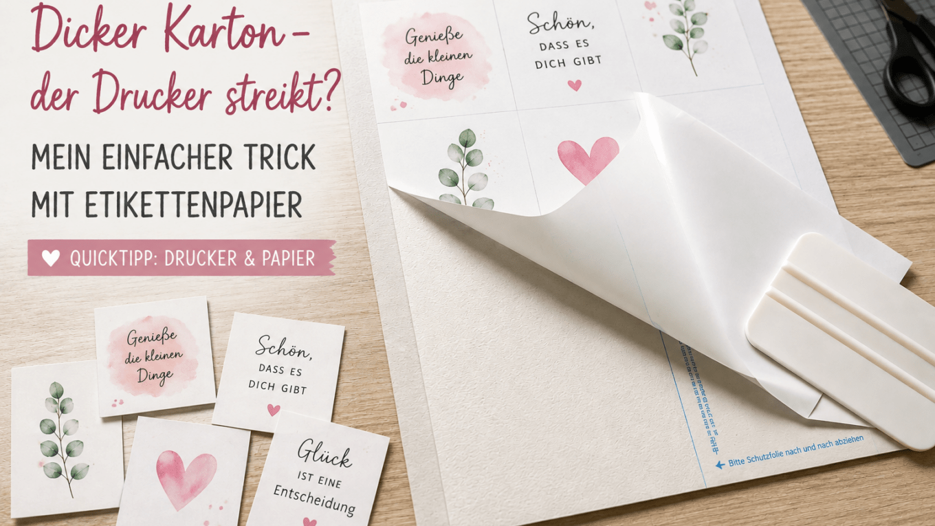 Quicktipp Drucker und Papier